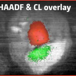 Monch-Attolight-Cathodoluminescence-Emission-Monch-Attolight-Cathodoluminescence-Overlay-HAADF-Biological-Imaging-Materials-Characterization